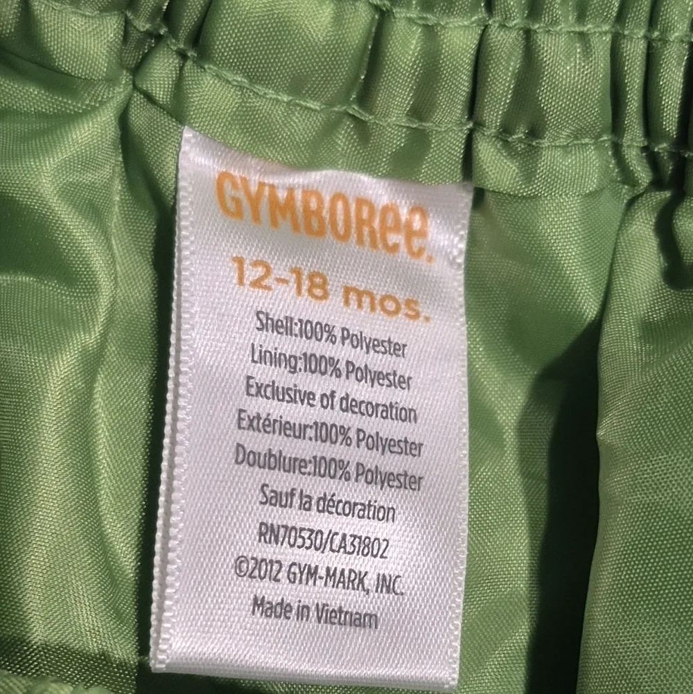 Gymboree Green Elastic Waist Skirt